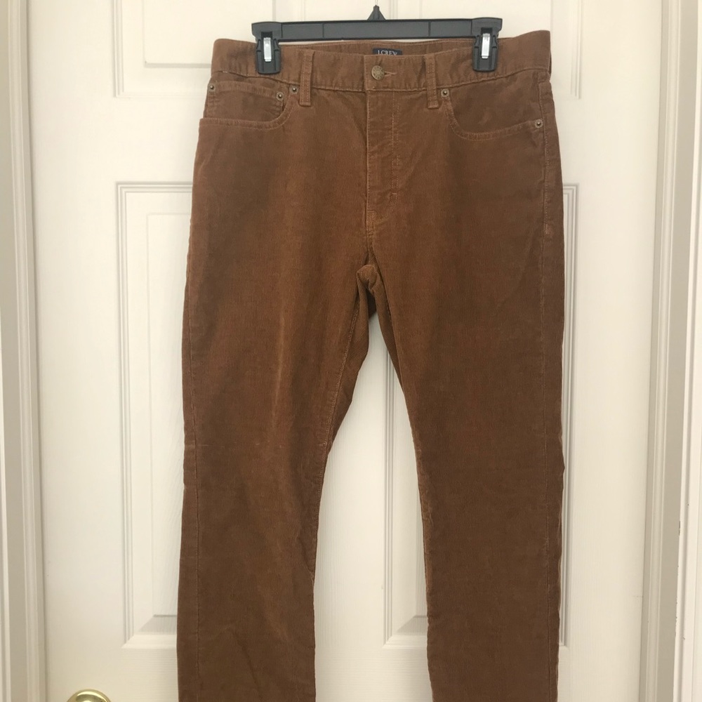 Men’s J Crew Flex Brown Corduroy pants